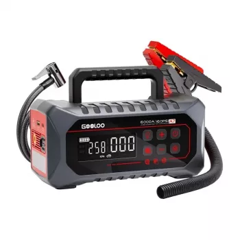 GOOLOO A7 4000A jump starter met luchtpomp 88.8Wh 150 PSI