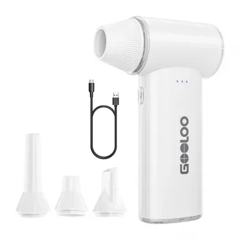 GOOLOO F3 Elektrische Blazer - 130.000 tpm, 7500mAh, USB-C, Wit