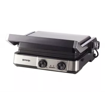 Gorenje GCG2000MT multifunctionele elektrische grill, vaste platen, zwart, 2000 W