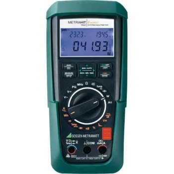 GOSSEN METRAWATT METRAHIT Energy digitale handmultimeter DAkkS gekalibreerd CAT III 600 V, CAT IV 300 V (M249A)