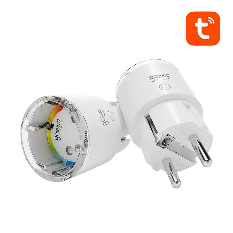 Gosund EP2 WiFi Smart Socket 2-pack 10A Tuya