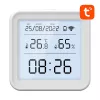 Gosund S6 slimme Wi-Fi temperatuur- en luchtvochtigheidssensor met LCD-display, Tuya-compatibel