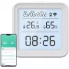 Gosund S6 slimme Wi-Fi temperatuur- en luchtvochtigheidssensor met LCD-display, Tuya-compatibel