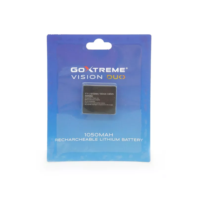 GoXtreme 1050mAh 3.7V lithium-ion-accu voor GoXtreme Vision DUO actioncam