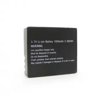 GoXtreme 1050mAh 3.7V lithium-ion-accu voor GoXtreme Vision DUO actioncam