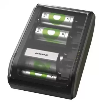 GP batterijlader B361 met 4 kanalen, 2600 mAh, 2,8 V, zwart EU