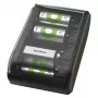 GP batterijlader B361 met 4 kanalen, 2600 mAh, 2,8 V, zwart EU