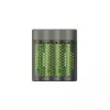 GP accu-oplader M451 met 4x AAA accu's 2700 mAh 1,2V zwart EU