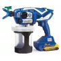Graco Ultramax Cordless Airless Handheld verfspuitkit met 2x DeWalt 2.0Ah accu's, oplader en gereedschapstas