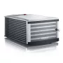 GRAEF DA506EU droogoven, 600W, 6 plateaus, zwart/zilver