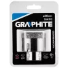 Graphite 55H313 19-delige HSS-R spiraalboor-set met koffer, 1-10 mm, DIN 338, zwart geoxideerd