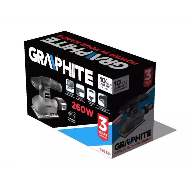 Graphite 59G326 vloerpolijstmachine/schuurmachine