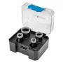 GRAPHITE diamant gatenzaagset (18, 22, 27, 35 mm), 4-delig, M14 schroefdraad