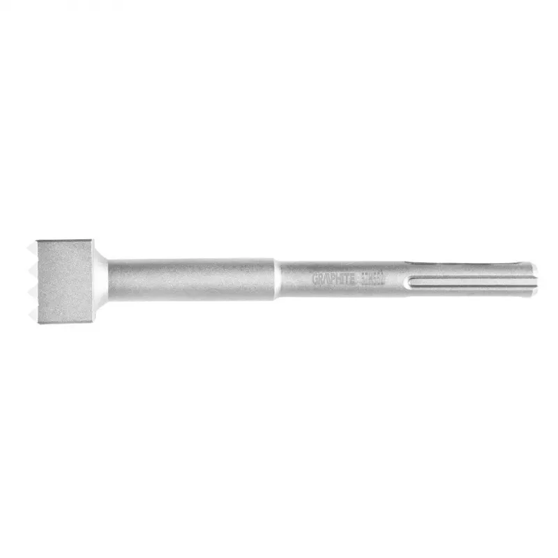 GRAPHITE SDS Max bush hammer bit 40 x 40 mm, 16 hardmetalen punten