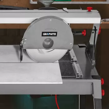 GRAPHITE TOP-59G891 Handmatige Tegelsnijder 600 mm met hardmetalen snijwiel