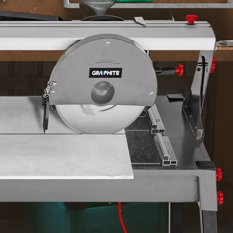 GRAPHITE TOP-59G891 Handmatige Tegelsnijder 600 mm met hardmetalen snijwiel