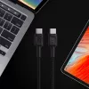 Green Cell GC PowerStream USB Type-C male naar Type-C male snellaadkabel 2m zwart