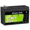 Green Cell LFPGC12V7AH USV-batterij lithium-ijzerfosfaat (LiFePO4) 12,8 V 7 Ah