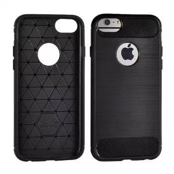 GreenGo Honor View 20 back cover carbon zwart