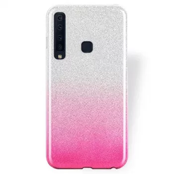 GreenGo Samsung Galaxy A9 2018 A920 Bling Hoesje Roze