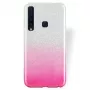 GreenGo Samsung Galaxy A9 2018 A920 Bling Hoesje Roze