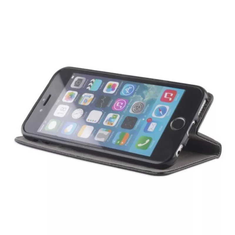 GreenGo Samsung Galaxy Xcover 3 Smart Magnet klaphoes zwart