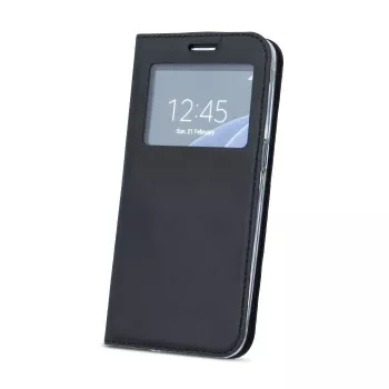 GreenGo Smart Look zwart flip cover voor Huawei Mate 10