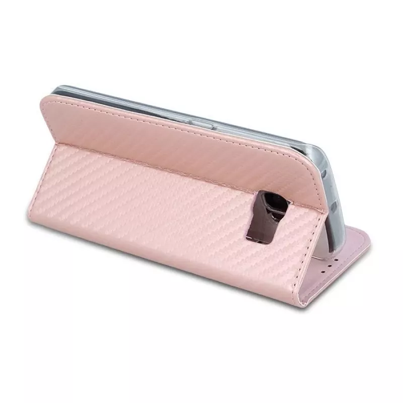 GreenGo Sony Xperia XZ1 Compact Smart Carbon Hoesje Rose Gold