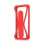 GreenGo universele case met kickstand 4.5-5.5 inch rood