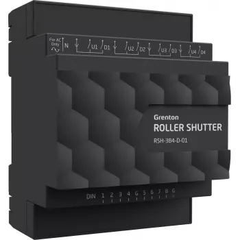 Grenton RSH-384-D-01 4-kanaals rolluikbesturingsmodule (DIN-rail, TF-bus)