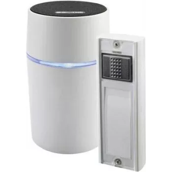 Grothe 43560 draadloze gong compleet set met flitslicht