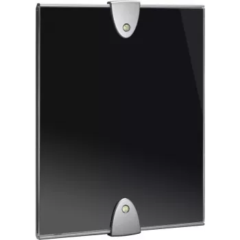 Grothe MISTRAL 600E draadloze deurbel-set - grijs, 868,35 MHz, 500 m bereik, 86 dB, batterij- & netvoeding 43401
