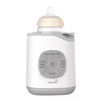 Grownsy 10-in-1 flessenwarmer grijs