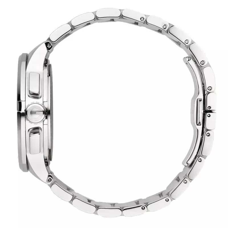 Gucci G-Chrono herenhorloge YA101204 44mm edelstahl zwarte wijzerplaat chronograaf datum