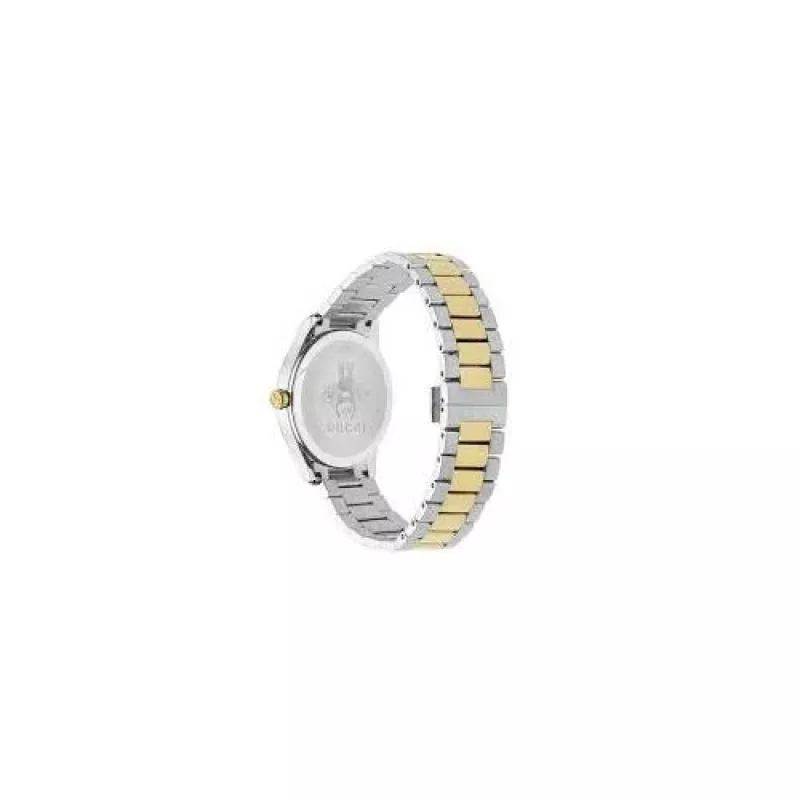 Gucci G-Timeless herenhorloge YA1264074 38mm edelstaal zilveren wijzerplaat