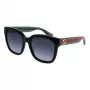 Gucci GG0034SN-002 Cat Eye zonnebril Zwart Grijs 54mm