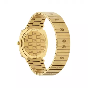 Gucci Grip unisex horloge 35mm edelstaal YA157409