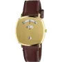 Gucci Grip unisex horloge YA157405 35mm edelstaal mesh