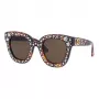 GUCCI dames GG0116S-003 cat-eye zonnebril Havana Brown Gradient 49mm