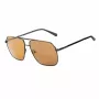 GUESS GF00060-6001E heren rechthoekige zonnebril zwart smoke tint 60/13/140 mm