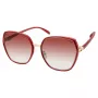 GUESS GF0407-5966F dameszonnebril - havanna bruin acetaat montuur, bruine verloopglazen, 59 mm