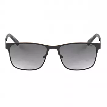 Guess GF5098-5602B heren vierkante zonnebril zwart smoke 56mm