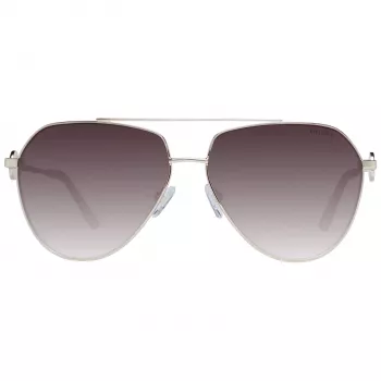GUESS GF6140-32F dames zonnebril havanna vierkant 62mm