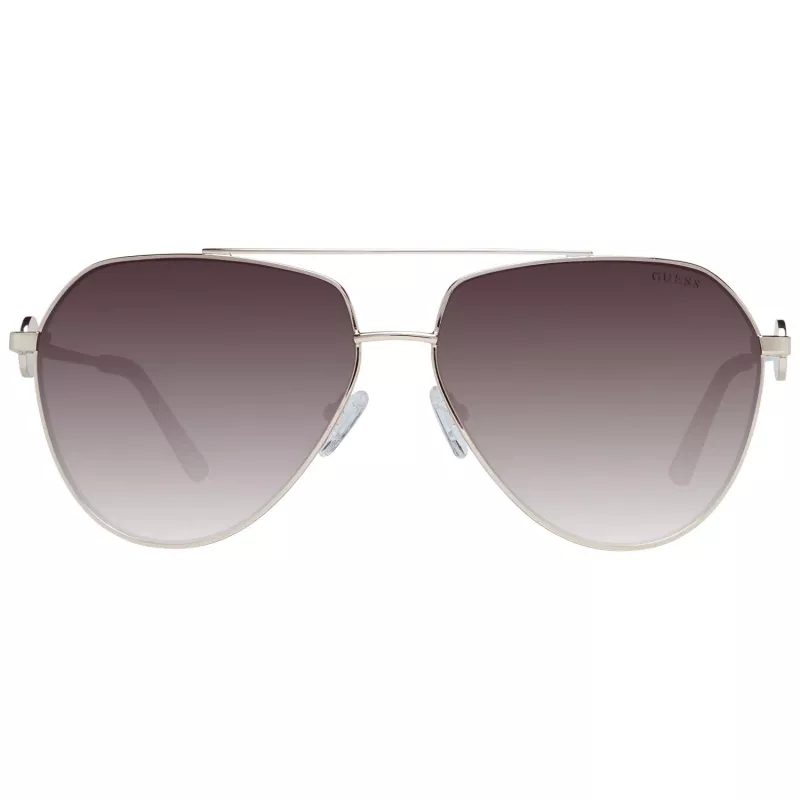 GUESS GF6140-32F dames zonnebril havanna vierkant 62mm