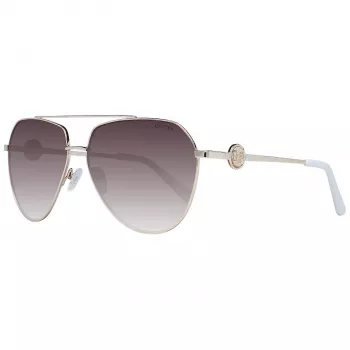 GUESS GF6140-32F dames zonnebril havanna vierkant 62mm