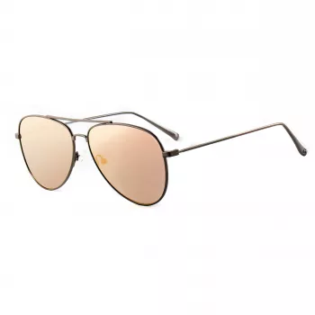 GUESS GG1142SCQZ09Z unisex rechthoekige zonnebril - zwart montuur, grijze verloopglazen, 56 mm