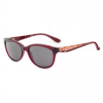 GUESS GU7209-BU-3 dames cat-eye zonnebril, blauw montuur, blauwe gradientglazen, 54-17-135 mm