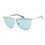 GUESS GU7852-10V Unisex zonnebril Havana vierkant montuur bruine glazen 63mm