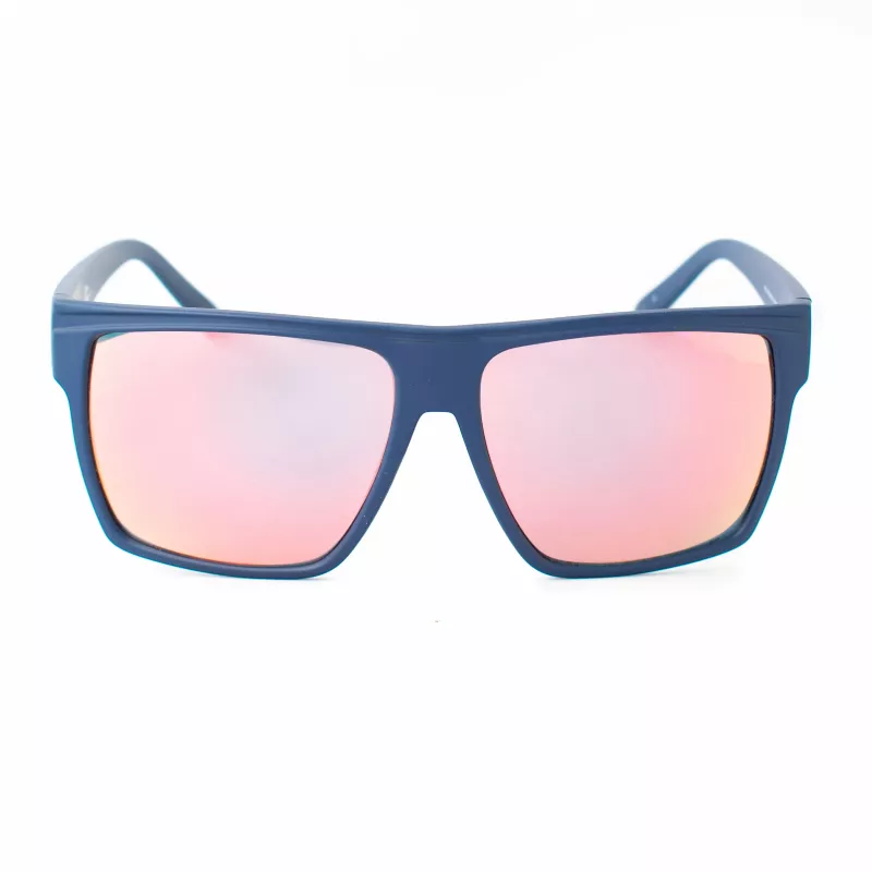 GUESS MAN zonnebril GU2053MBL21F matblauw vierkant 58mm