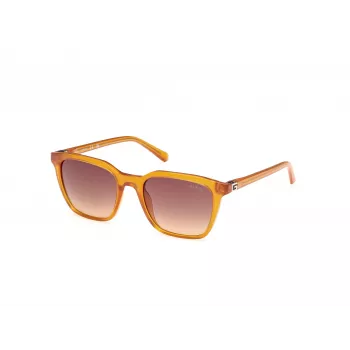 GUESS heren rechthoek zonnebril GU00170-5344F Havana bruin 53 mm